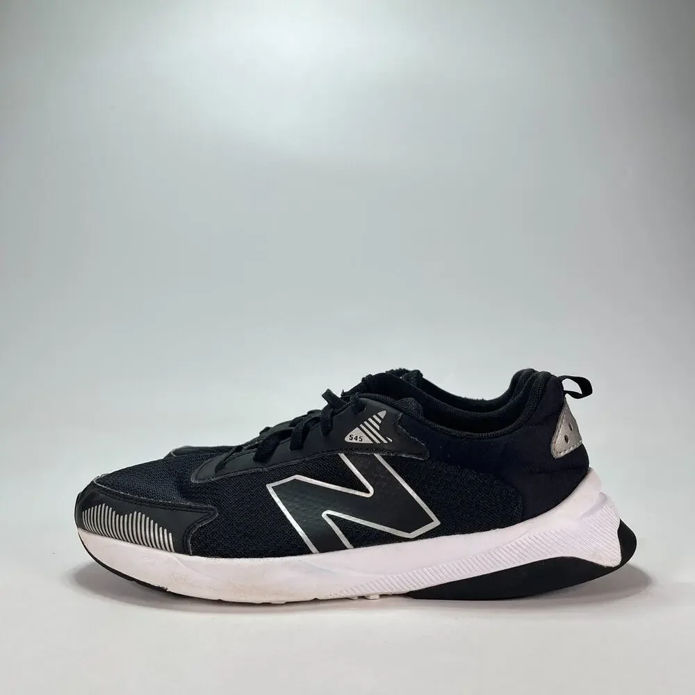 New Balance DynaSoft 545 V1 Black White Running Shoes GK545BO1 Youth Boy's Sz 7